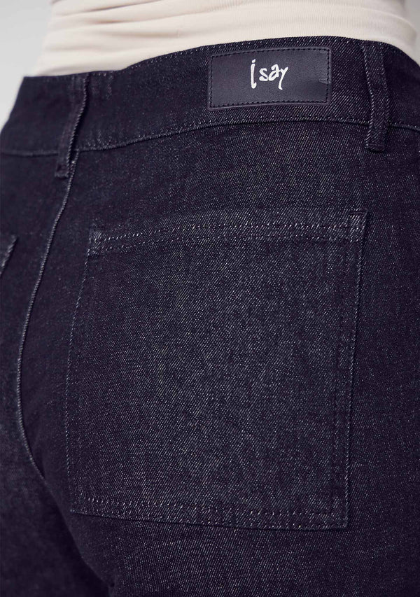 I SAY Como Jeans Pants 917 Black Wash