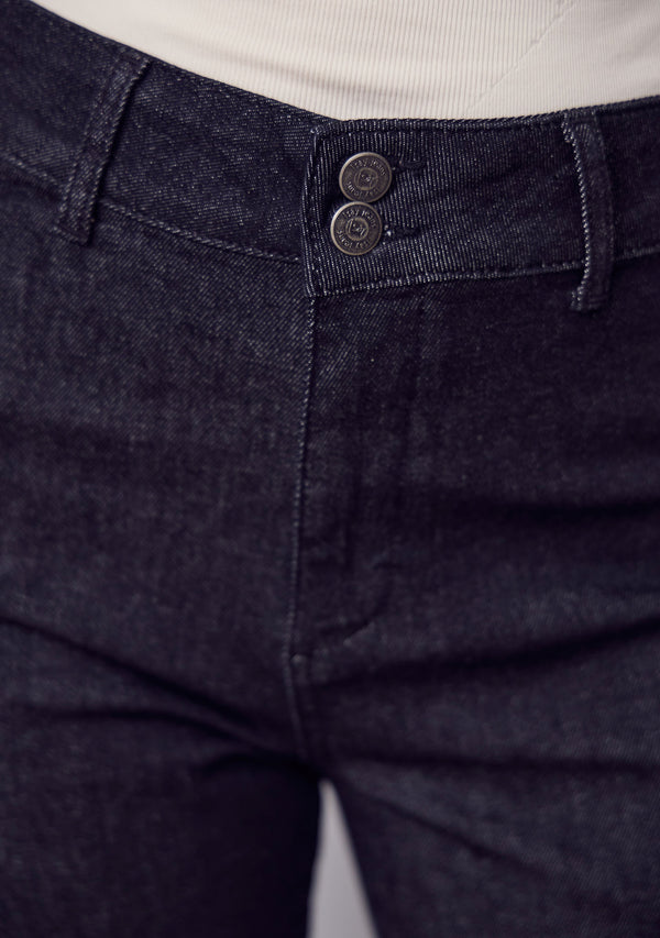 I SAY Como Jeans Pants 917 Black Wash