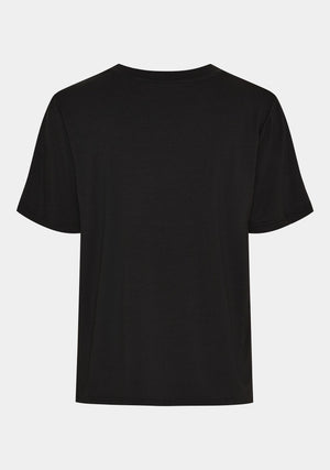 I SAY Gritt V-Neck T-Shirt T-Shirts 900 Black