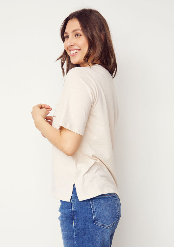 I SAY Haley T-Shirt T-Shirts 112 Sand