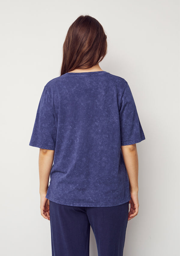 I SAY Haley T-Shirt T-Shirts 635 Washed Navy