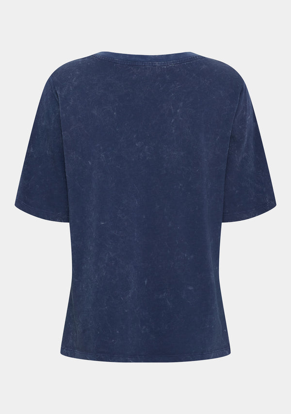 I SAY Haley T-Shirt T-Shirts 635 Washed Navy