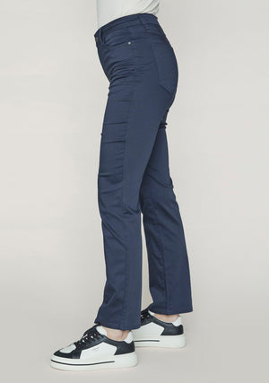 I SAY  Isay Long Straight Pant Pants 640 Navy