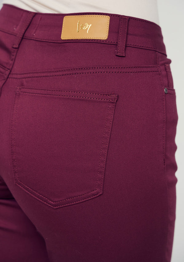 I SAY Isay Straight Pant Pants 434 Wine