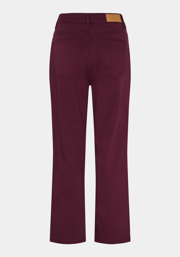 I SAY Isay Straight Pant Pants 434 Wine