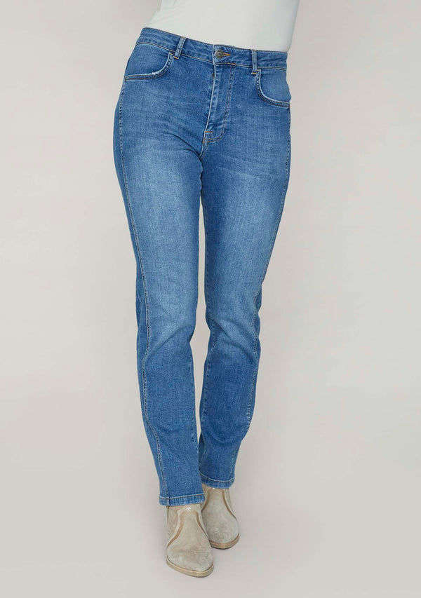 I SAY Lucca Jeans Pants 606 Mid Denim