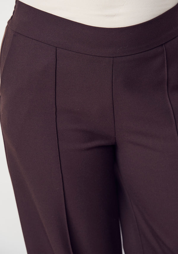 I SAY Rimini Wide Pant Pants 356 Dark brown