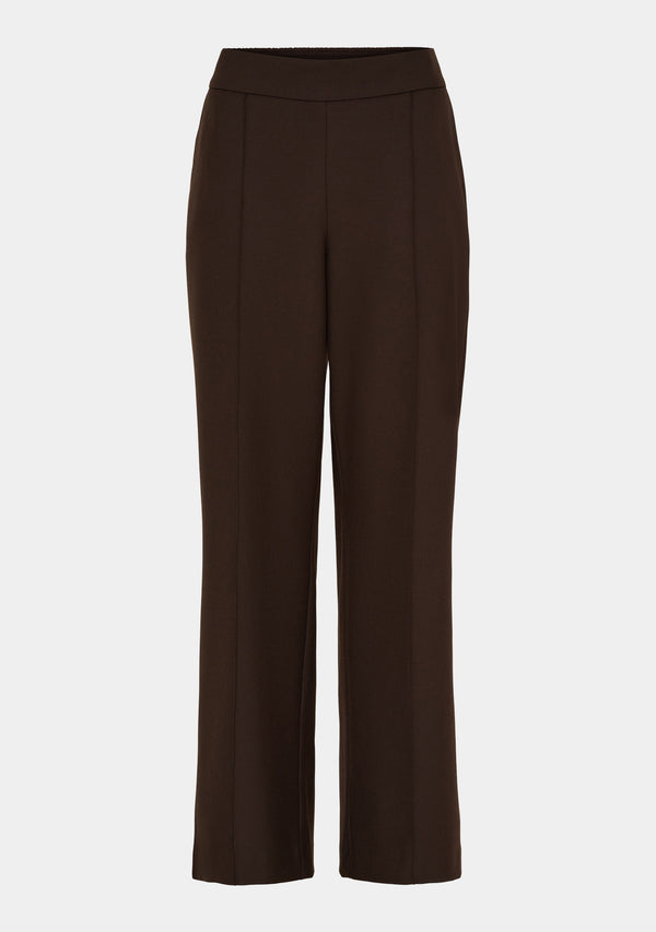 I SAY Rimini Wide Pant Pants 356 Dark brown
