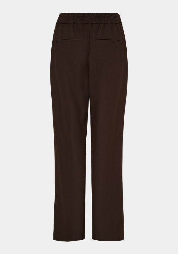 I SAY Rimini Wide Pant Pants 356 Dark brown