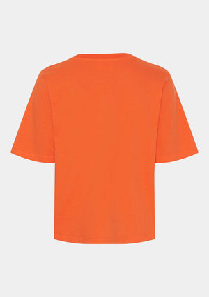I SAY Tinni Basic T-Shirt T-Shirts 245 Warm Orange