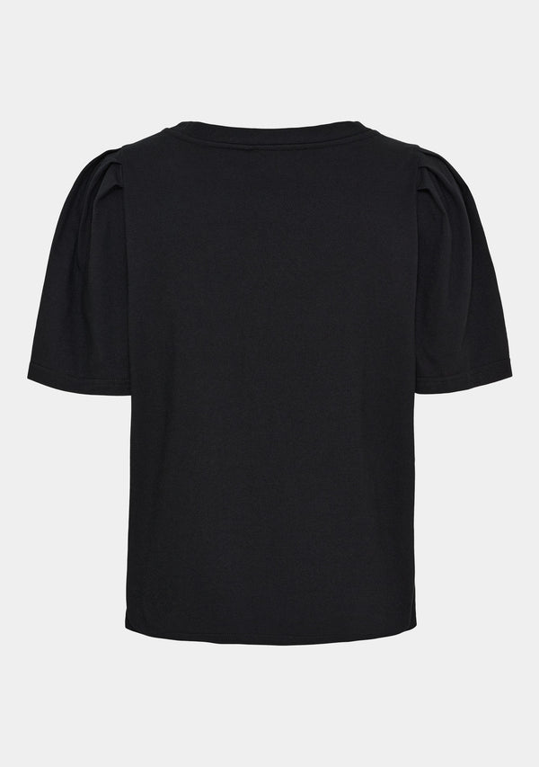 I SAY Tinni V-Neck T-Shirt T-Shirts 900 Black