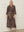 I SAY Ane Button Dress Dresses N42 Aubergine Flow