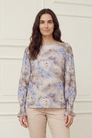 I SAY Ane Smock Blouse Blouses M46 Spring Dream
