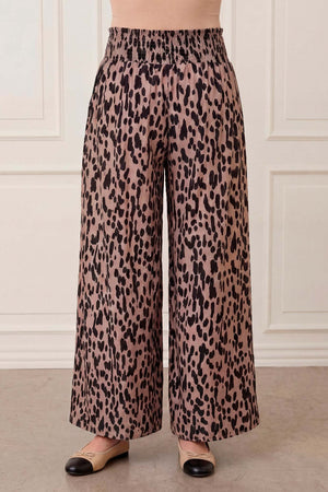 I SAY Ane Smock Pant Pants N26 Black Drops