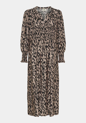 I SAY Ane V-Neck Dress Dresses N26 Black Drops