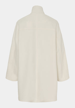 I SAY Anke Classic Coat Outerwear 101 Broken White