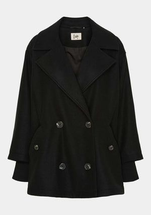 I SAY Anke New Coat Outerwear 900 Black