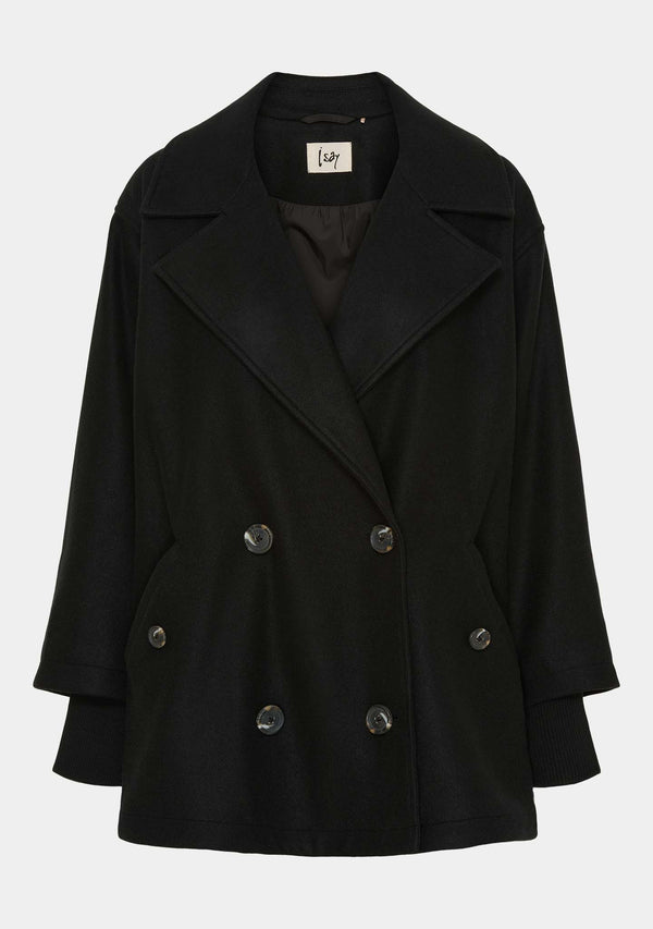 I SAY Anke New Coat Outerwear 900 Black