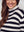 I SAY Anna Highneck Pullover Knitwear M27 Black/Cream Stripe