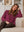 I SAY Anna V-Neck Pullover Knitwear 536 Cerise