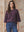 I SAY Anna s/s Pullover Knitwear 419 Aubergine