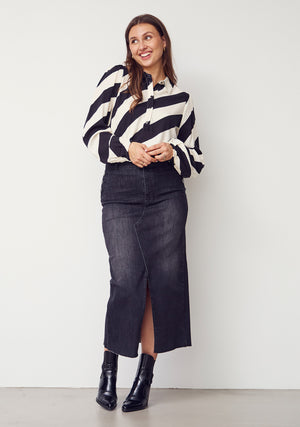 I SAY Asta Blouse Blouses M19 Luxury stripe