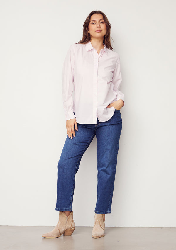 I SAY Bellis Classic Shirt Shirts 503 Light Rose