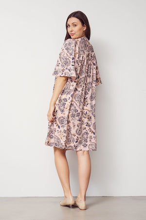 I SAY Bitten Dress Dresses M94 Rose Floral