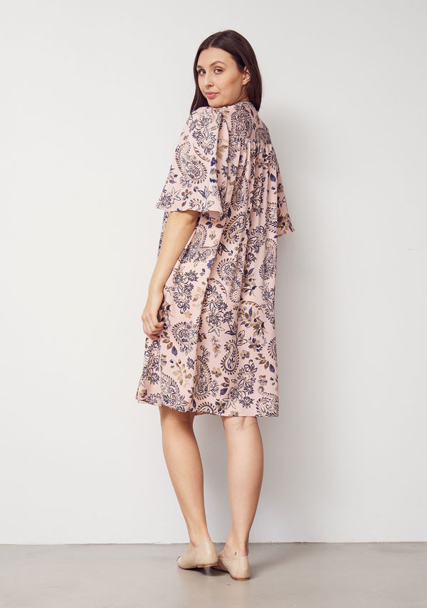 I SAY Bitten Dress Dresses M94 Rose Floral