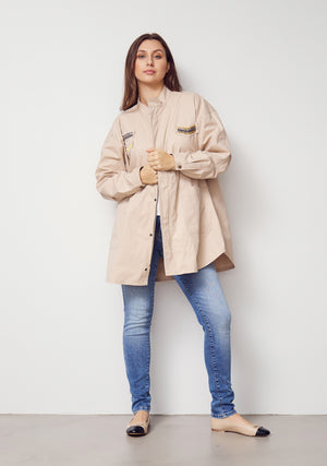 I SAY Botelle Jacket Jackets 117 Dark Sand