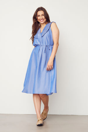 I SAY Cara Dress Dresses M59 Clear Blue