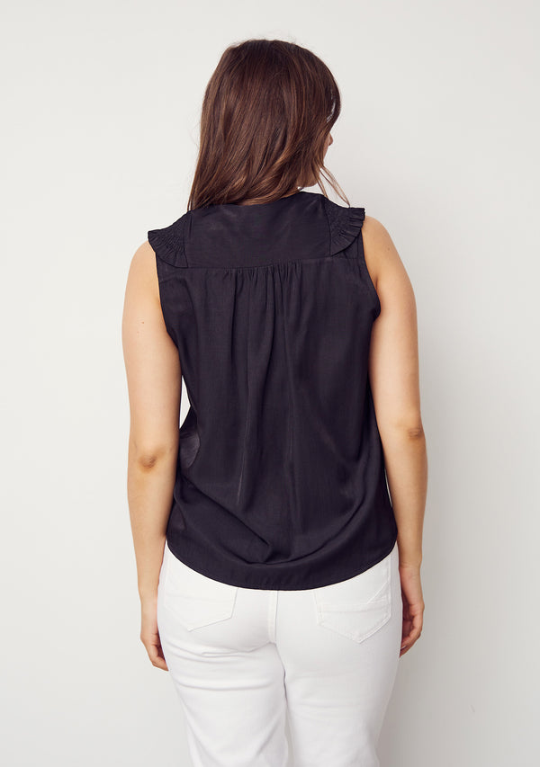 I SAY Cara Top Tops 900 Black