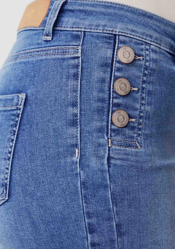 I SAY Como Button Jeans Pants 609 Como Basic Wash