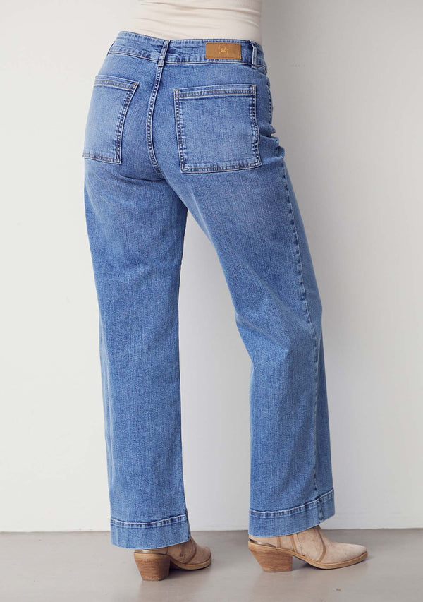 I SAY Como Jeans Pants 633 Basic Denim Wash