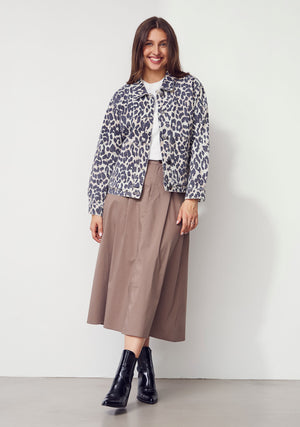I SAY Como Printed Jacket Jackets M86 Leo