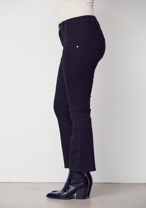 I SAY Como Twill Flare Pant Pants 900 Black
