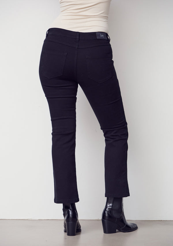 I SAY Como Twill Flare Pant Pants 900 Black