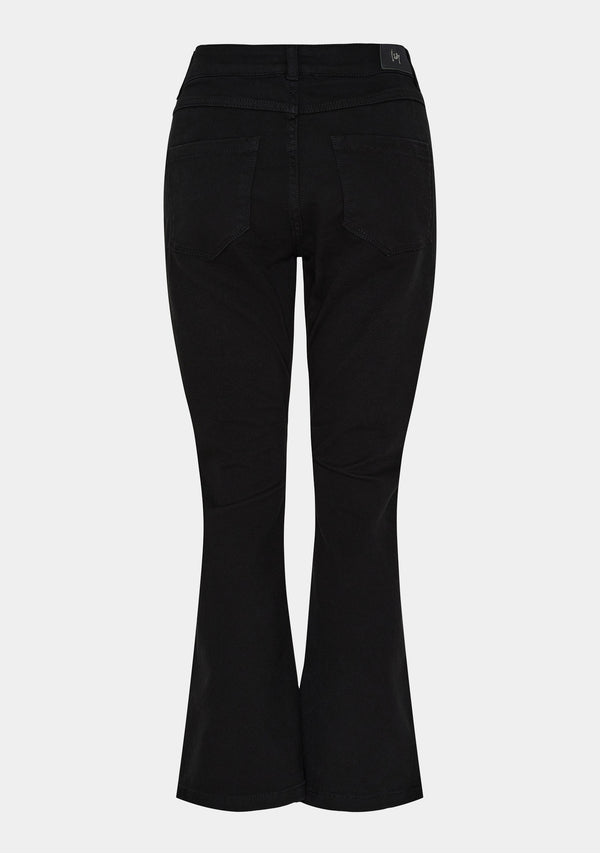 I SAY Como Twill Flare Pant Pants 900 Black