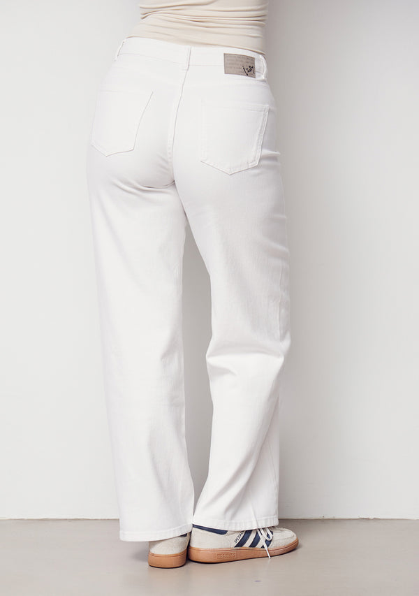 I SAY Como Twill Wide Pant Pants 100 White