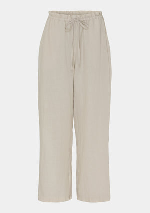 I SAY Dasie Linen Pant Pants 913 Silvergrey