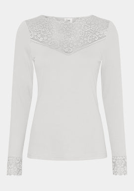 I SAY Dee Lace Blouse Blouses 101 Broken White