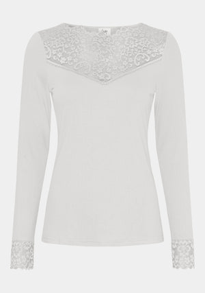 I SAY Dee Lace Blouse Blouses 101 Broken White