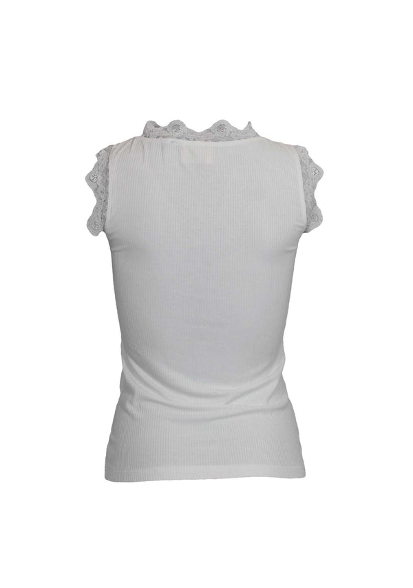 I SAY Dee Lace Top Tops 100 White