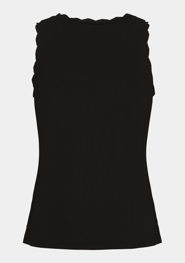 I SAY Dee O-Neck Top Tops 900 Black