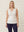 I SAY Dee V-Neck Top Basics 100 White