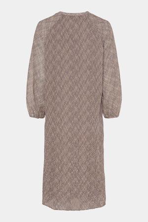 I SAY Delta Dress Dresses L86 Dark Sand w/Black