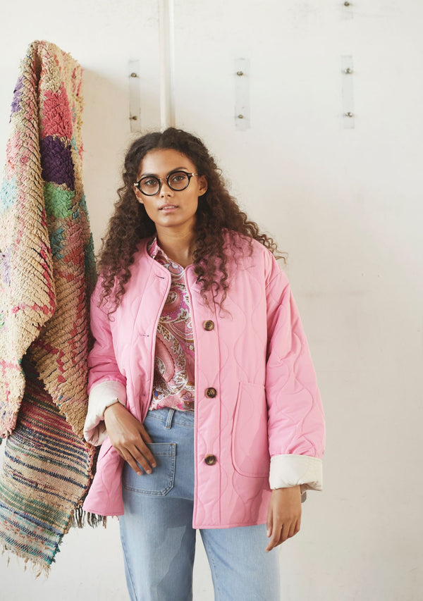 I SAY Diddi Reversible Jacket Outerwear 516 Pink