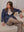 I SAY Diva Belt Blazer Jackets 662 Dark denim