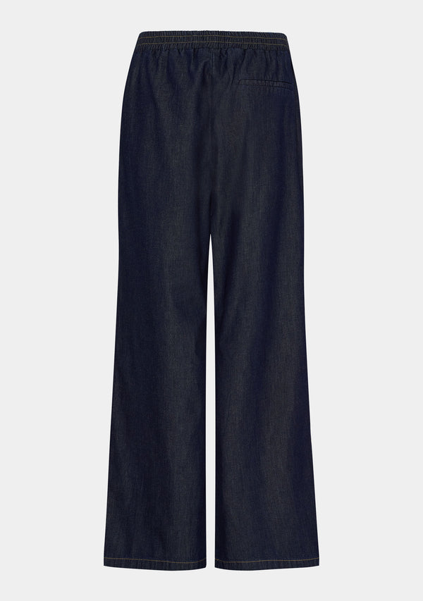 I SAY Diva Loose Pant Pants 662 Dark denim