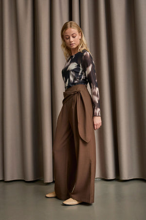 I SAY Fifi Blouse Blouses 712 Brownie